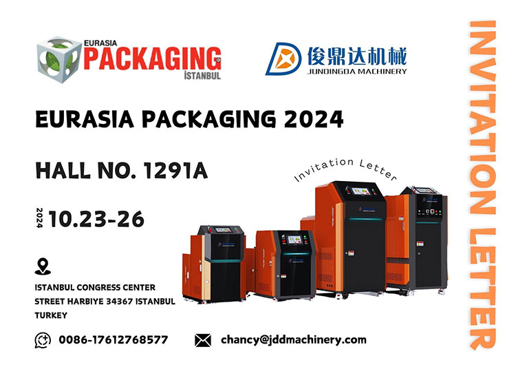 Ruian Jundingda Machinery Co., Ltd., Eurasia Packaging 2024, Isztambul, Törökország