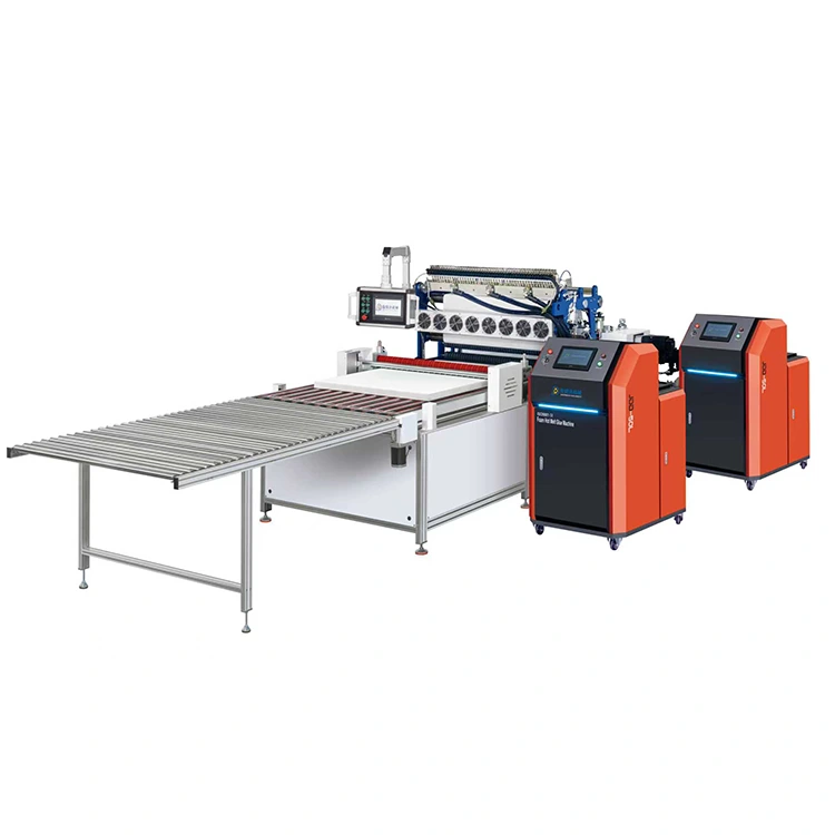 Üvegszálas szintetikus médiaszűrő gyártósor2